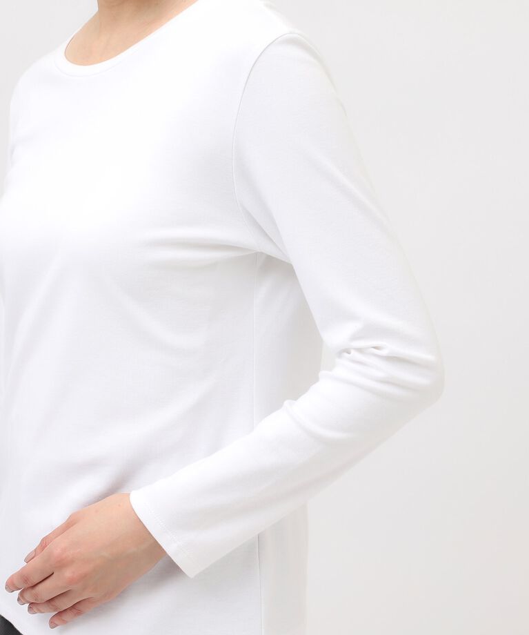 UNTITLED「丸首インナージャージ」|Tシャツ・カットソー|