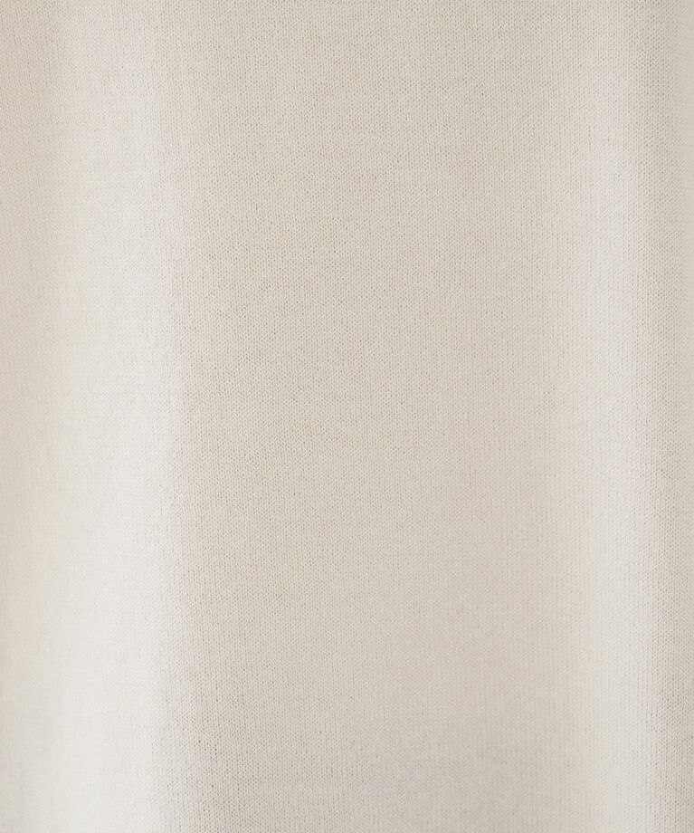 UNTITLED「【体型カバー】ウール ロング丈プルオーバーニット」|ニット・セーター|