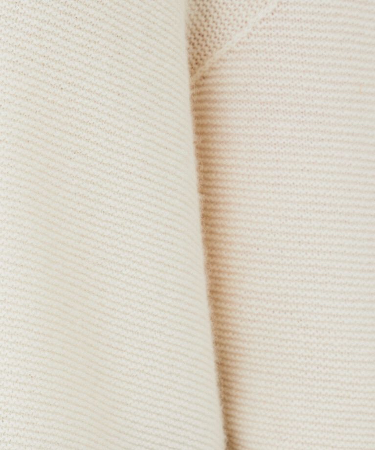 UNTITLED「【体型カバー/日本製/洗える】ウールシルクカシミヤミックス Vネックプルオーバーニット」|ニット・セーター|