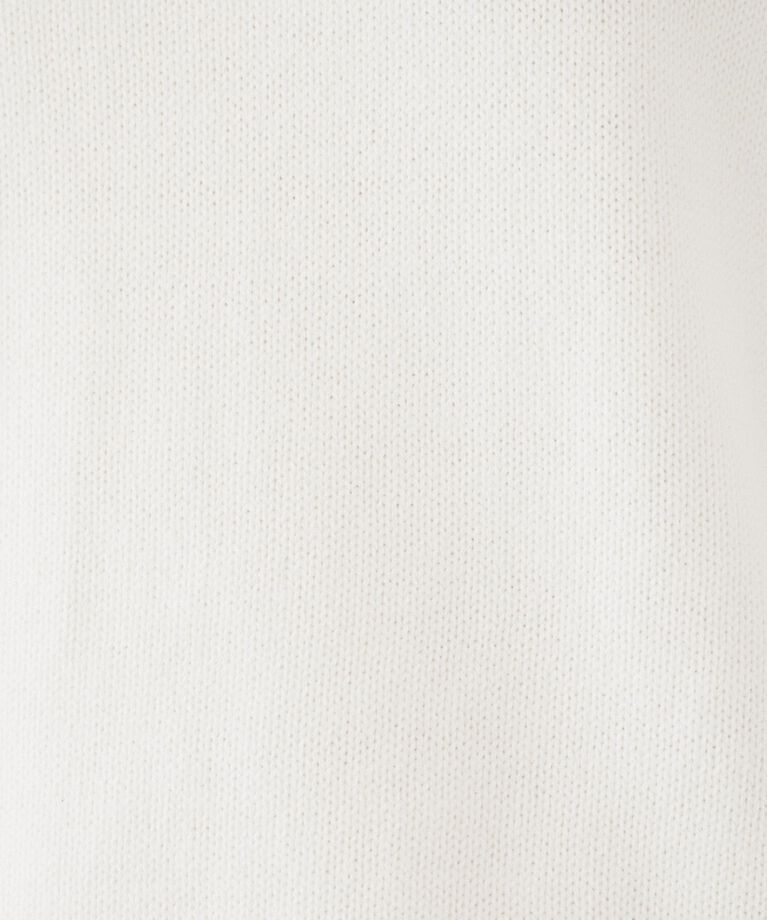 UNTITLED「【洗える/体型カバー】コットンウールプルオーバーニット」|ニット・セーター|