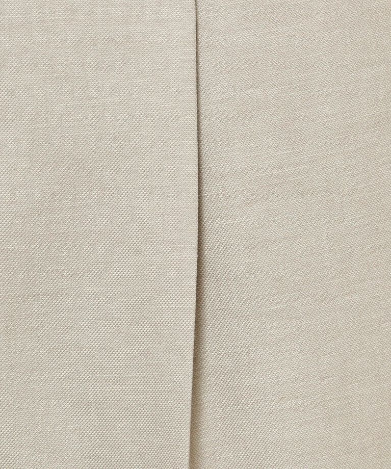COUP DE CHANCE「【洗える／日本製／麻ブレンド／裏なし】すらり脚長効果 ワンタックワイドパンツ」|その他|