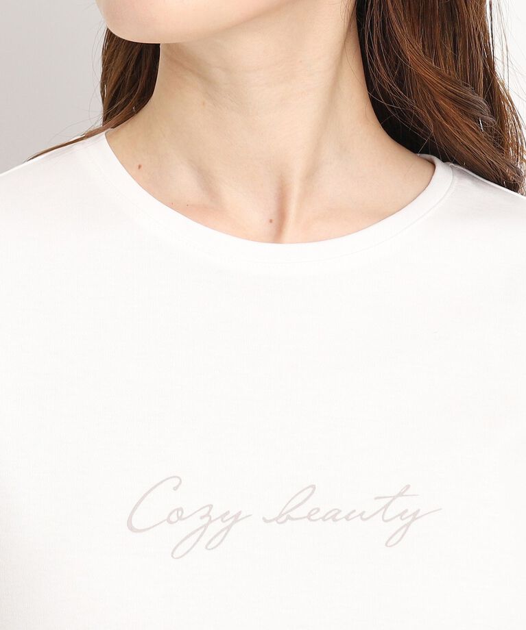 COUP DE CHANCE「【洗える／日本製】夏のスタイリングに活躍するロゴTシャツ」|Tシャツ・カットソー|