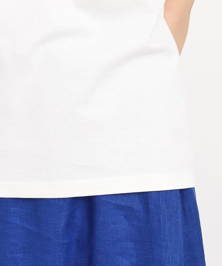 COUP DE CHANCE「【洗える／日本製】夏のスタイリングに活躍するロゴTシャツ」|Tシャツ・カットソー|