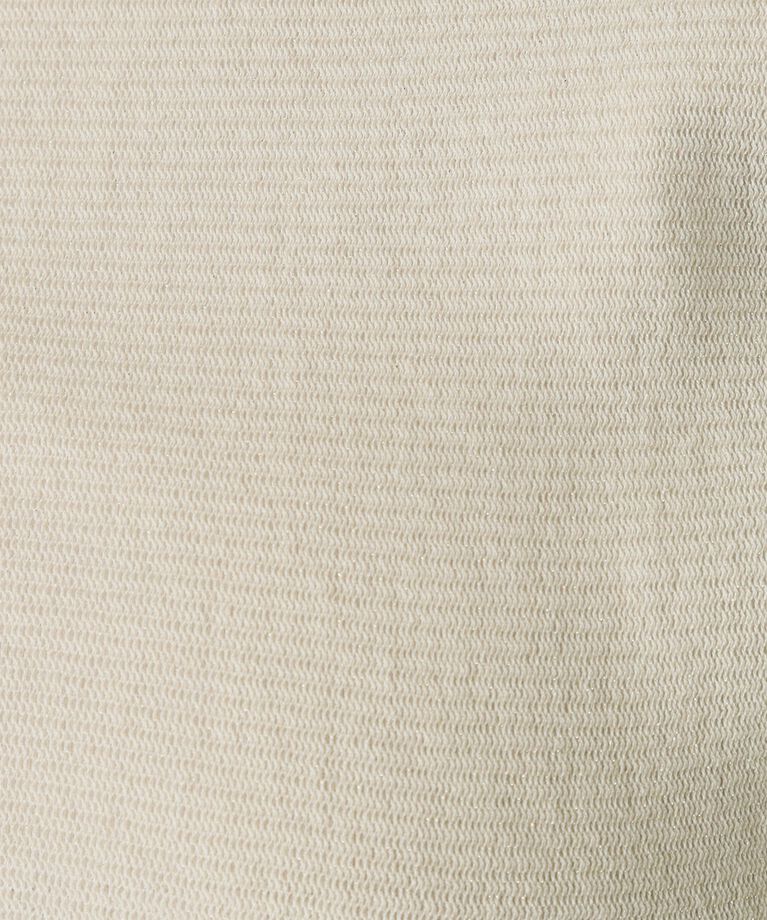 COUP DE CHANCE「【洗える／日本製／ジャケットイン／レイヤードスタイル】シアー感あるラメプルオーバー」|Tシャツ・カットソー|