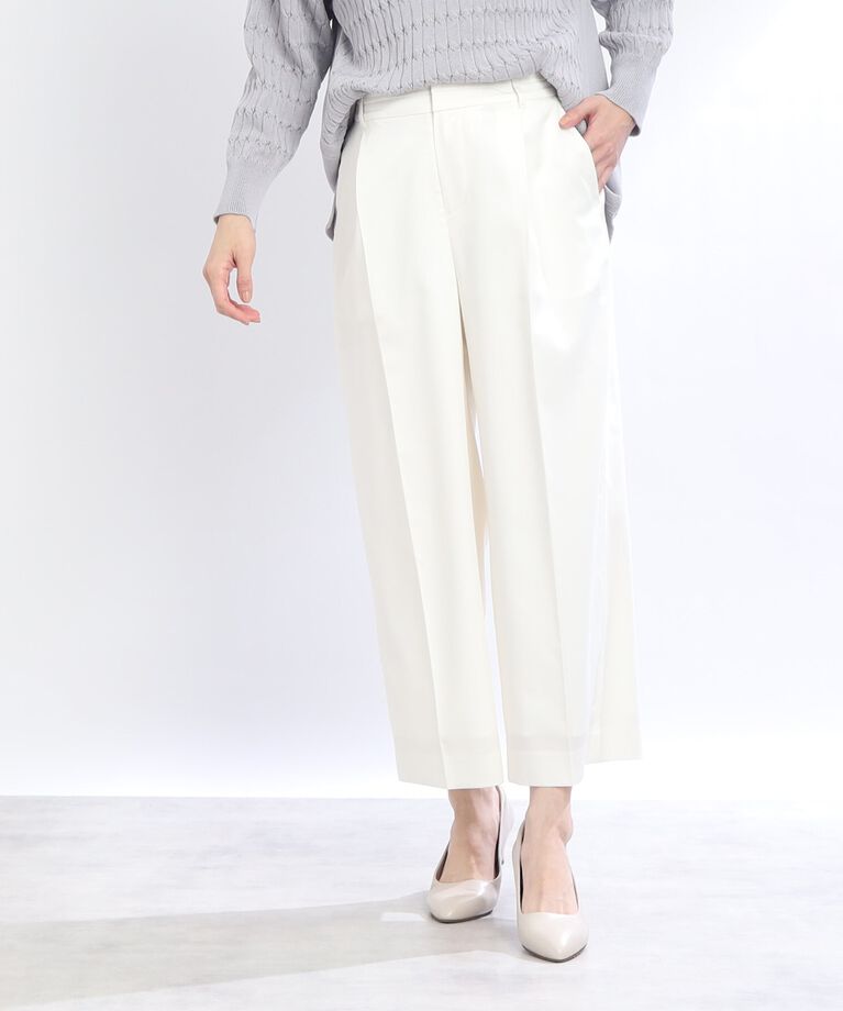 Reflect「【春SALE/WEB限定カラーあり／洗える】キレイめストレートワイドパンツ」|その他|