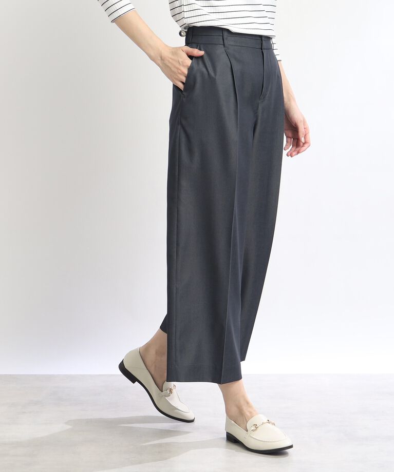 Reflect「【春SALE/WEB限定カラーあり／洗える】キレイめストレートワイドパンツ」|その他|