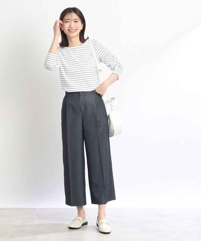 Reflect「【春SALE/WEB限定カラーあり／洗える】キレイめストレートワイドパンツ」|その他|