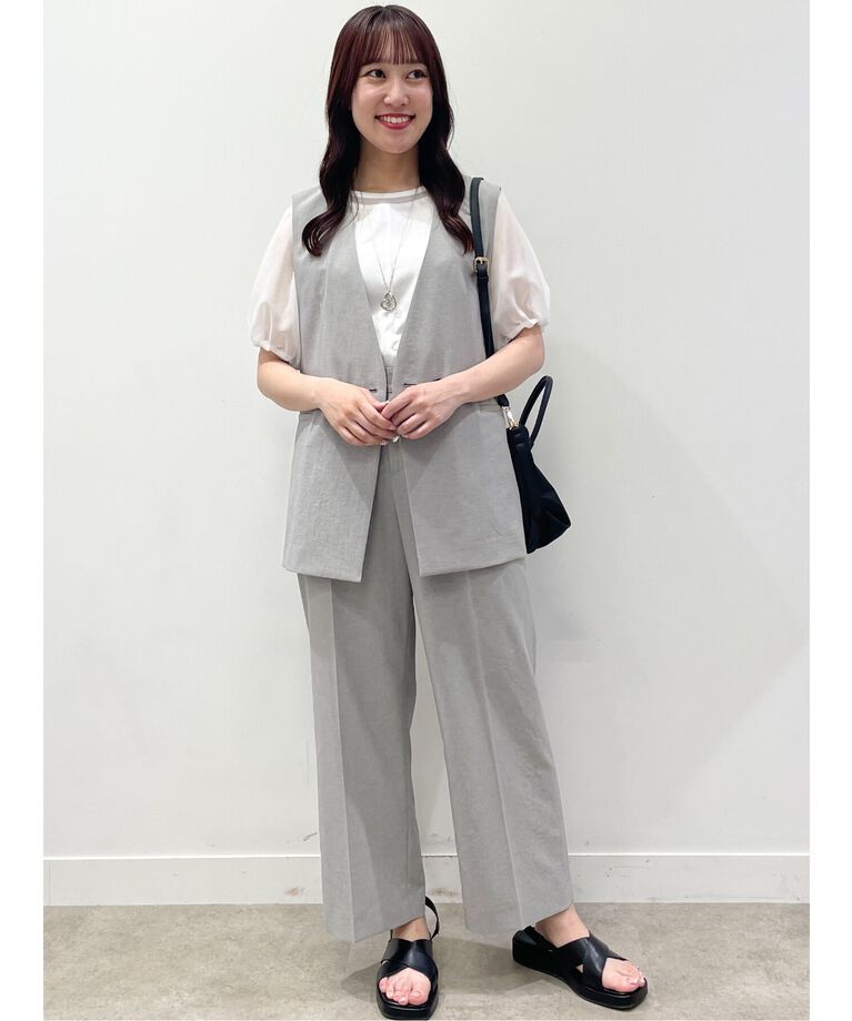 Reflect「【SALE／UVカット／接触冷感／洗える／シワになりにくい】涼しげサマージレ」|ベスト・ジレ|