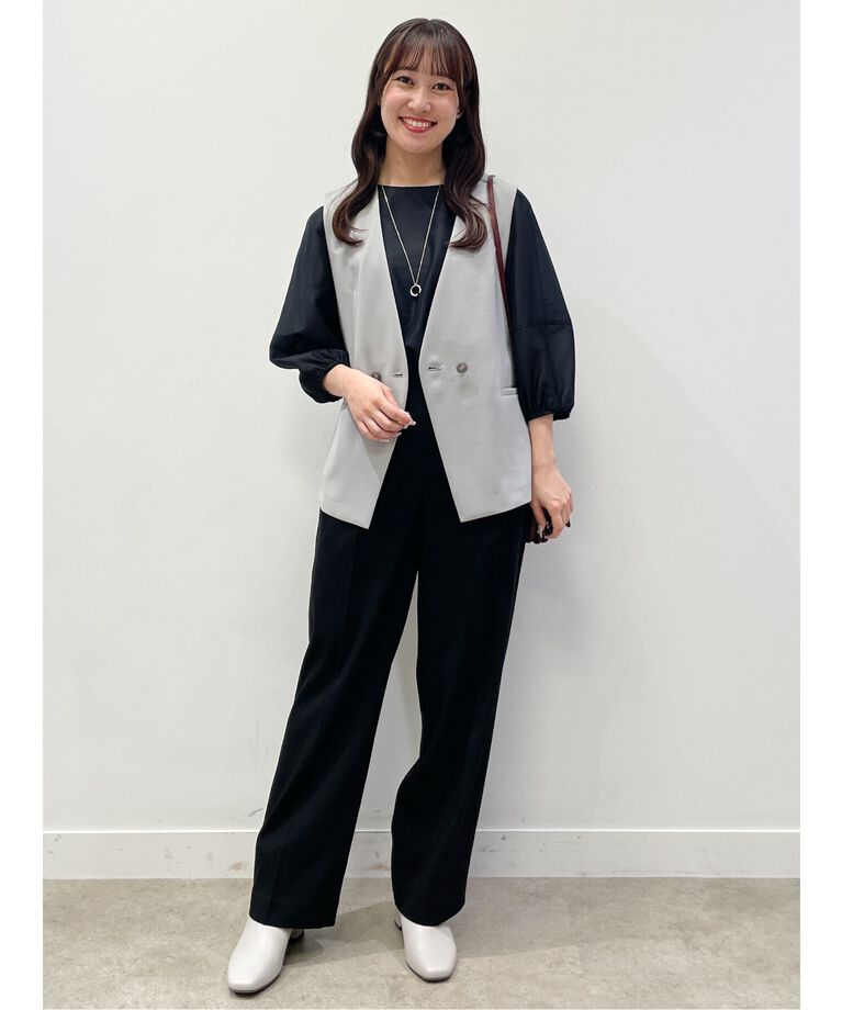 Reflect「【SALE／接触冷感／洗える】デニム調ストレートシルエットパンツ」|その他|