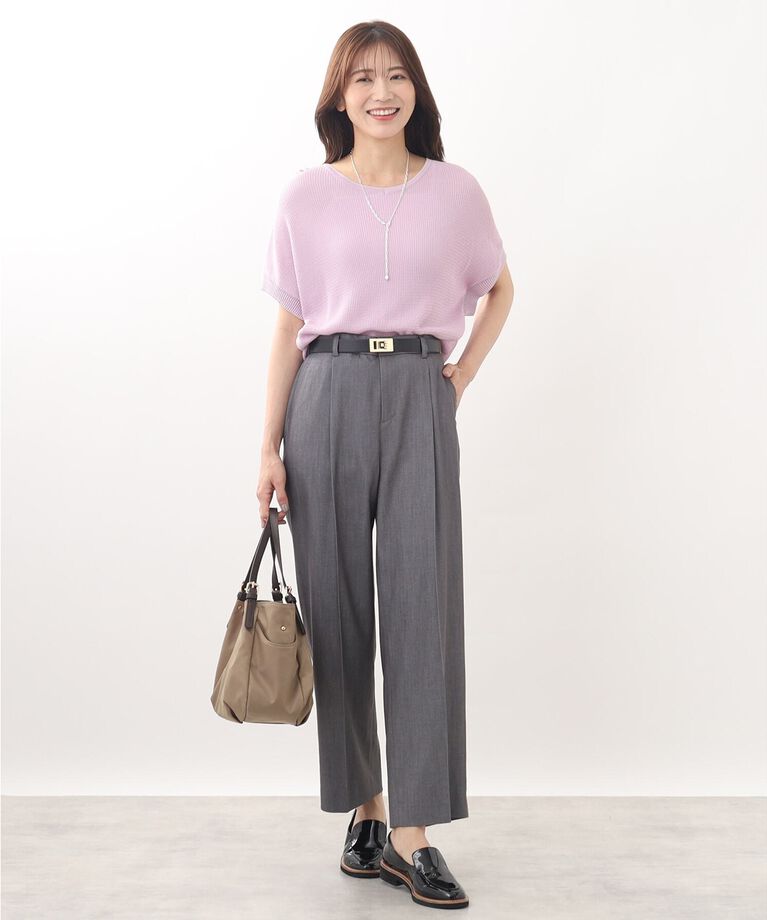 Reflect「【SALE／接触冷感／洗える】デニム調ストレートシルエットパンツ」|その他|
