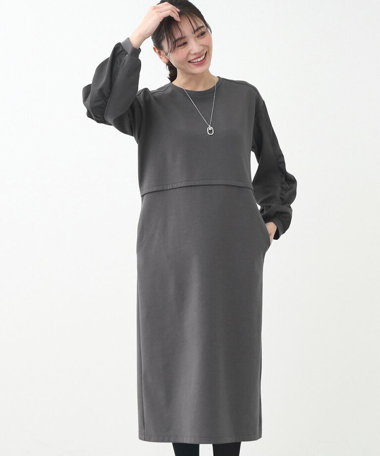 Reflect「【E‐QUALITY】サックワンピース」|ワンピース|