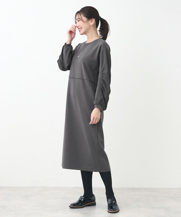 Reflect「【E‐QUALITY】サックワンピース」|ワンピース|