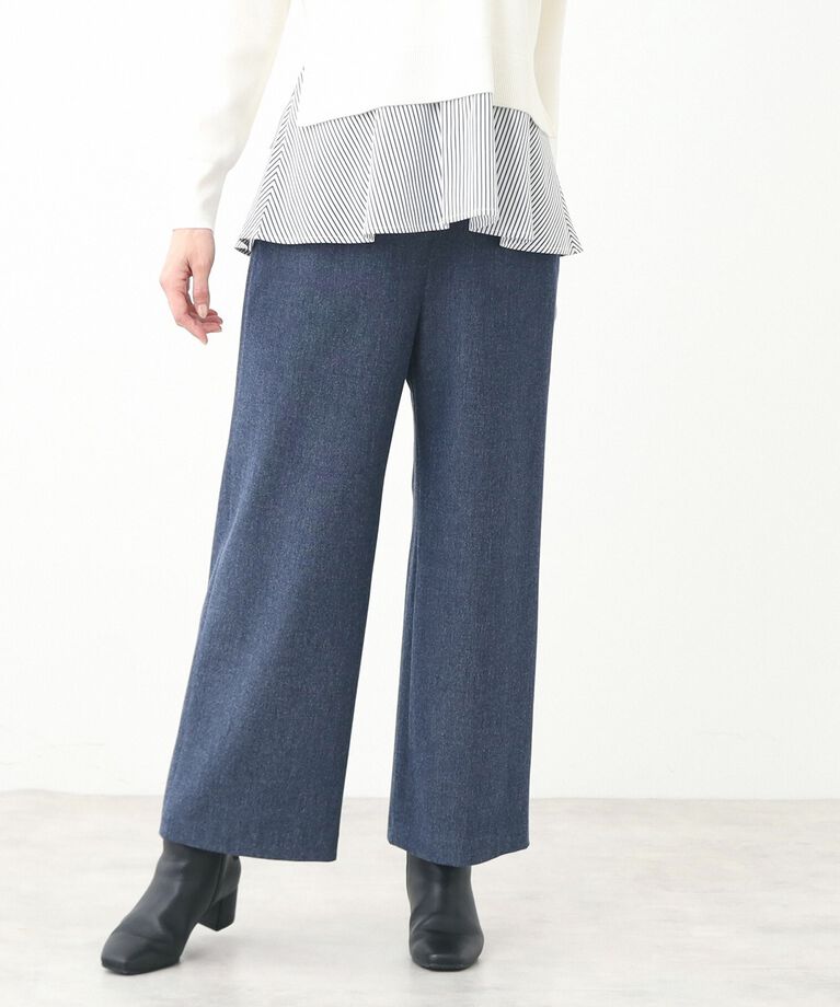 Reflect「【E‐QUALITY／ウエストゴム】ワイドストレートパンツ」|その他|