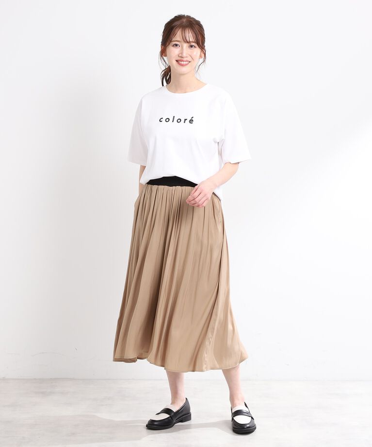 Reflect「【E‐QUALITY／手洗い可／ウエスト総ゴム】シャンブレースカーチョパンツ」|その他|