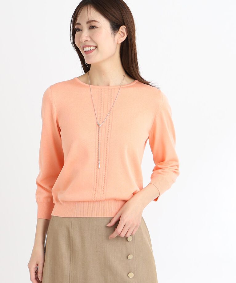 Reflect「【春SALE／WEB限定カラーあり／アンサンブル可】プルオーバーニット」|ニット・セーター|