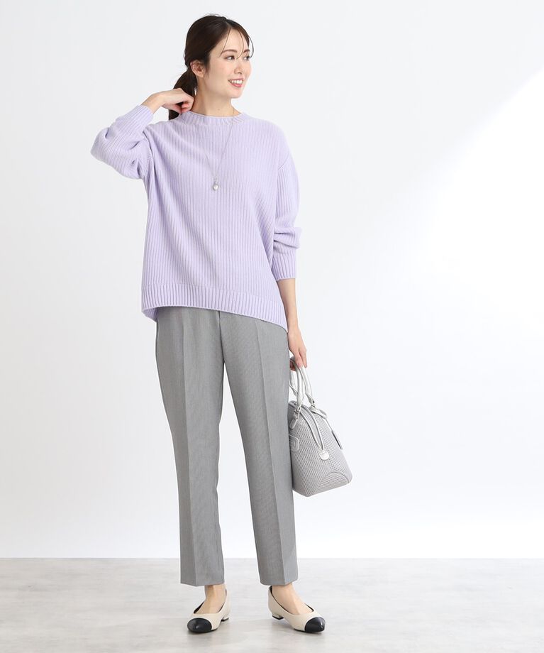 Reflect「【WEB限定カラーあり／私のパンツ／手洗い可】ストレッチテーパードパンツ」|その他|