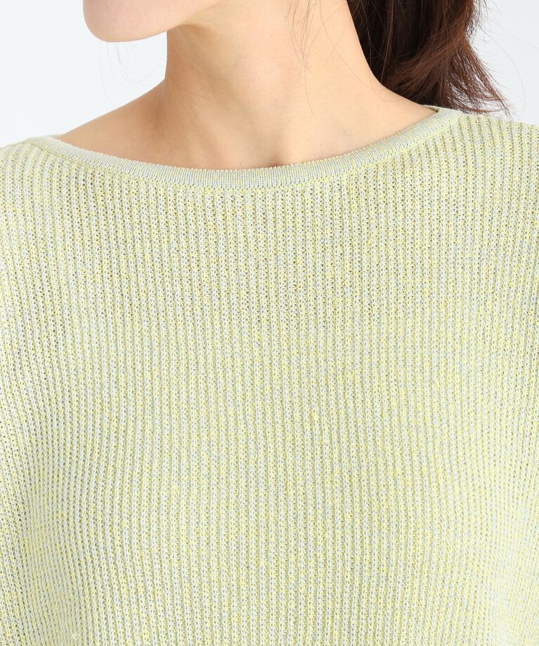 Reflect「【春SALE】クルーネックミックスカラーニット」|ニット・セーター|