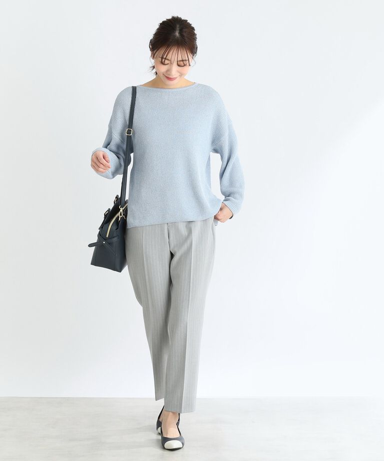 Reflect「【春SALE】クルーネックミックスカラーニット」|ニット・セーター|