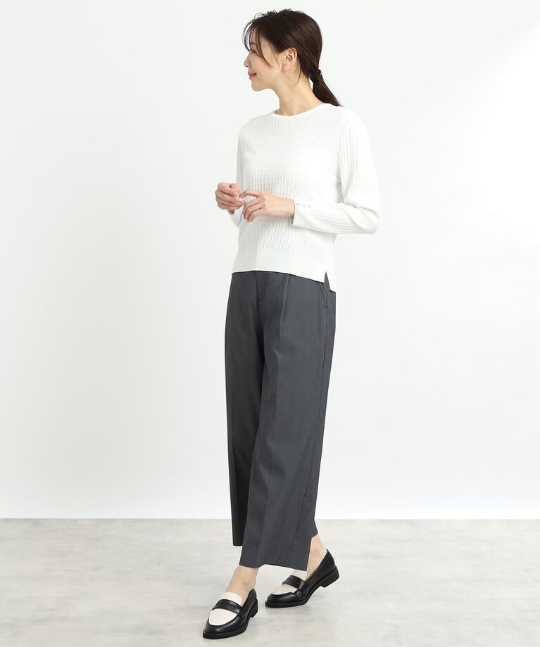 Reflect「【春SALE】スリーブデザインニット」|ニット・セーター|