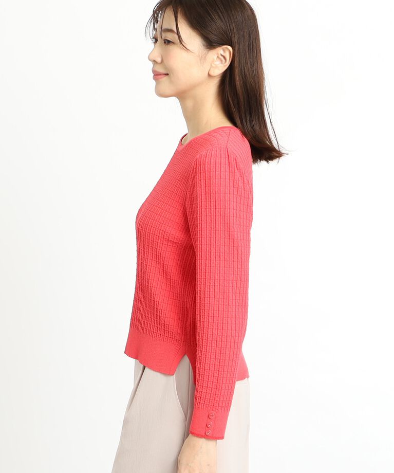 Reflect「【春SALE】スリーブデザインニット」|ニット・セーター|
