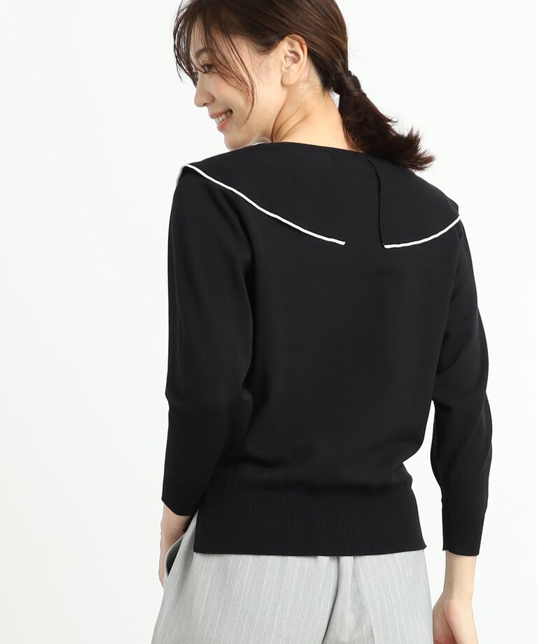 Reflect「【春SALE】ラッフルフリルプルオーバーニット」|ニット・セーター|