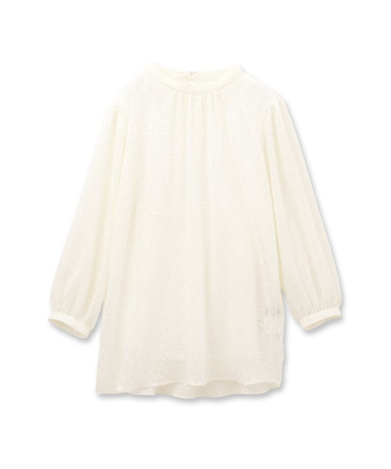 Reflect「【手洗い可】ロングシルエットブラウス」|シャツ・ブラウス|