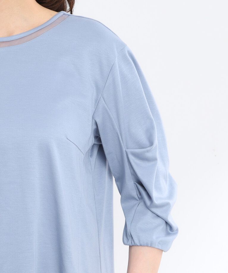 Reflect「【接触冷感／洗える】六分袖ジャージプルオーバー」|Tシャツ・カットソー|