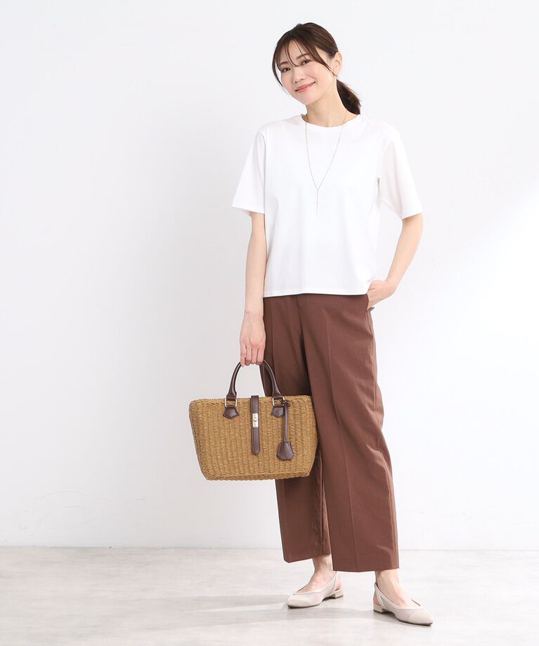 Reflect「【UVカット／接触冷感／マシンウォッシュ可能】ベーシックジャージTシャツ」|Tシャツ・カットソー|