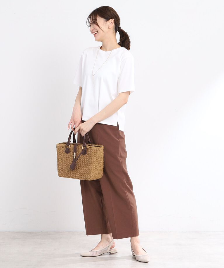 Reflect「【UVカット／接触冷感／マシンウォッシュ可能】ベーシックジャージTシャツ」|Tシャツ・カットソー|
