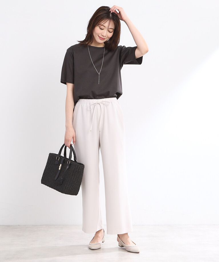 Reflect「【UVカット／接触冷感／マシンウォッシュ可能】ベーシックジャージTシャツ」|Tシャツ・カットソー|