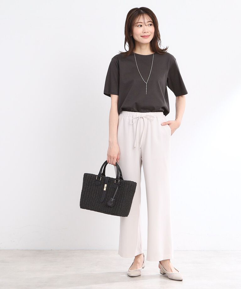 Reflect「【UVカット／接触冷感／マシンウォッシュ可能】ベーシックジャージTシャツ」|Tシャツ・カットソー|