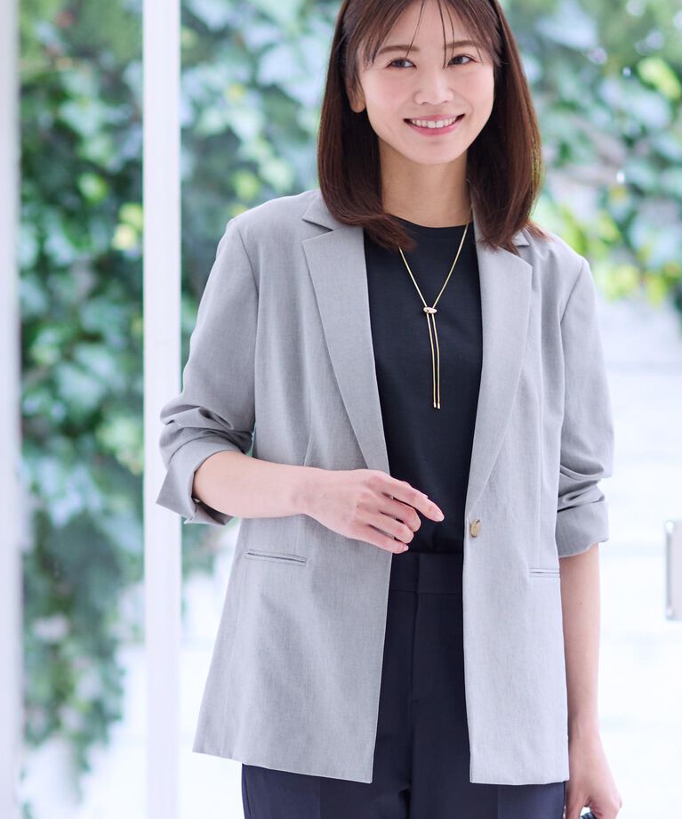 Reflect「【UVカット／接触冷感／マシンウォッシュ可能】ベーシックジャージTシャツ」|Tシャツ・カットソー|