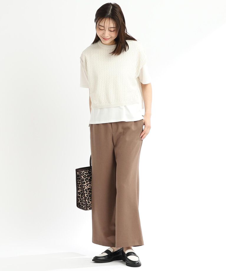 Reflect「【UVカット／接触冷感／マシンウォッシュ可能】ベーシックジャージTシャツ」|Tシャツ・カットソー|