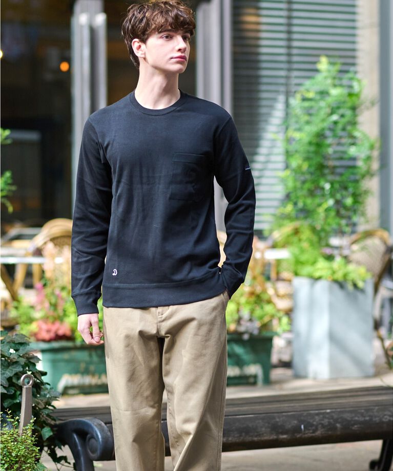 DRESSTERIOR「【Safari12月号掲載】エクスクルーシブフライスロングTシャツ」|Tシャツ・カットソー|