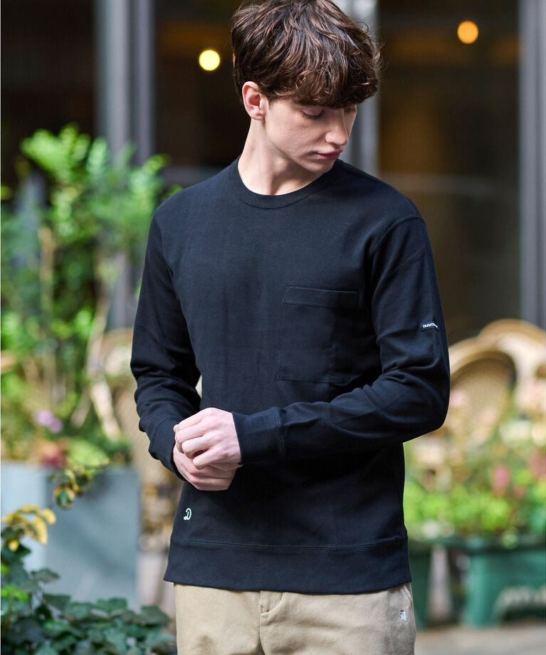 DRESSTERIOR「【Safari12月号掲載】エクスクルーシブフライスロングTシャツ」|Tシャツ・カットソー|
