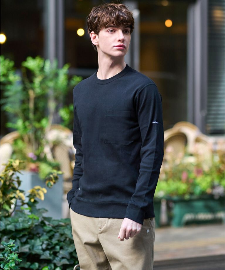 DRESSTERIOR「【Safari12月号掲載】エクスクルーシブフライスロングTシャツ」|Tシャツ・カットソー|