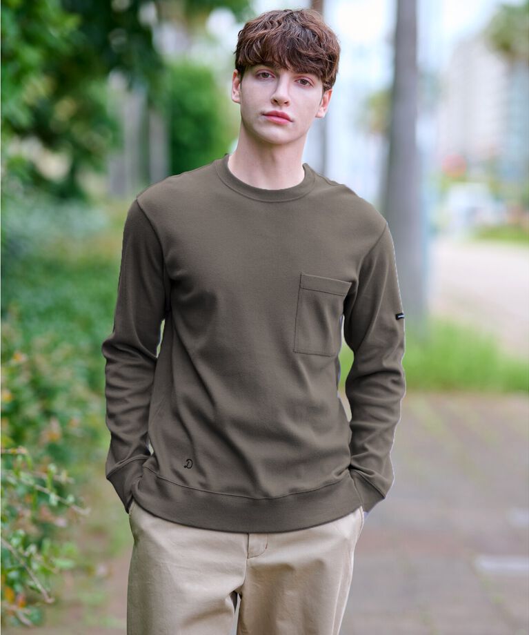 DRESSTERIOR「【Safari12月号掲載】エクスクルーシブフライスロングTシャツ」|Tシャツ・カットソー|