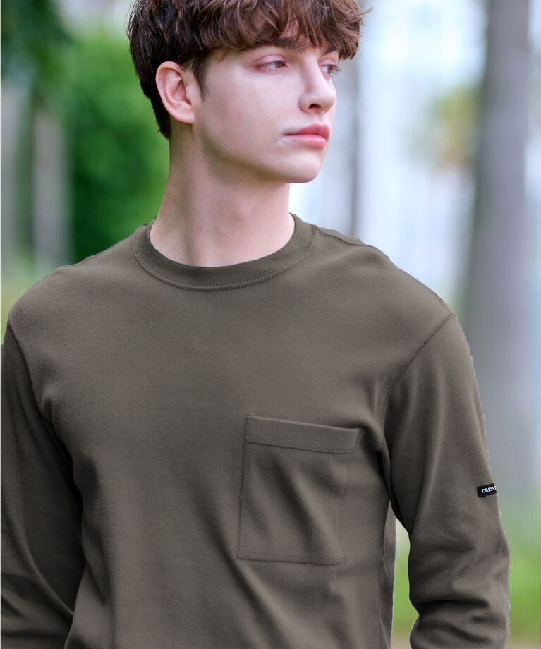 DRESSTERIOR「【Safari12月号掲載】エクスクルーシブフライスロングTシャツ」|Tシャツ・カットソー|