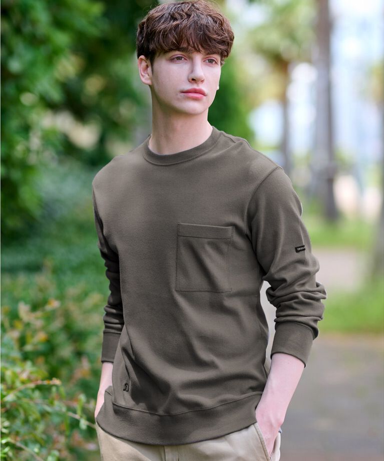 DRESSTERIOR「【Safari12月号掲載】エクスクルーシブフライスロングTシャツ」|Tシャツ・カットソー|