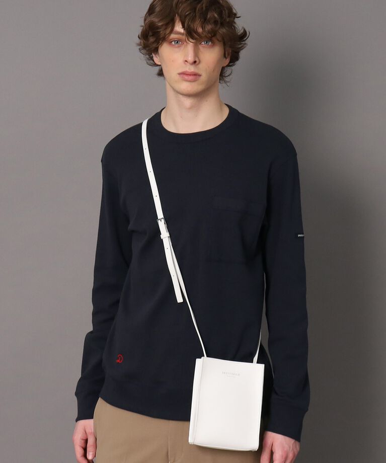 DRESSTERIOR「【Safari12月号掲載】エクスクルーシブフライスロングTシャツ」|Tシャツ・カットソー|ネイビー(093)