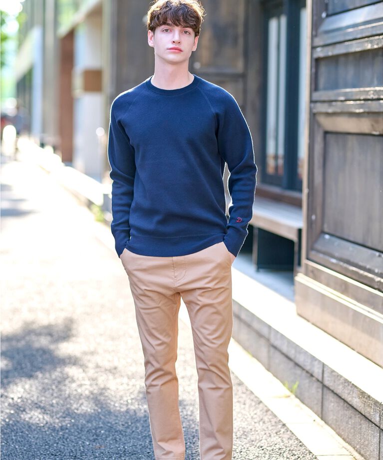 DRESSTERIOR「【Safari12月号掲載】コットンカシミヤ スムースニット」|ニット・セーター|