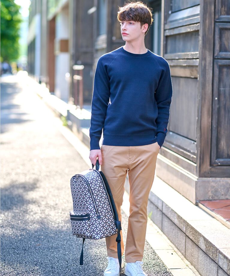 DRESSTERIOR「【Safari12月号掲載】コットンカシミヤ スムースニット」|ニット・セーター|