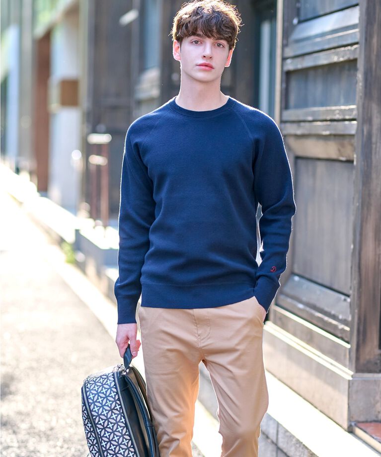 DRESSTERIOR「【Safari12月号掲載】コットンカシミヤ スムースニット」|ニット・セーター|