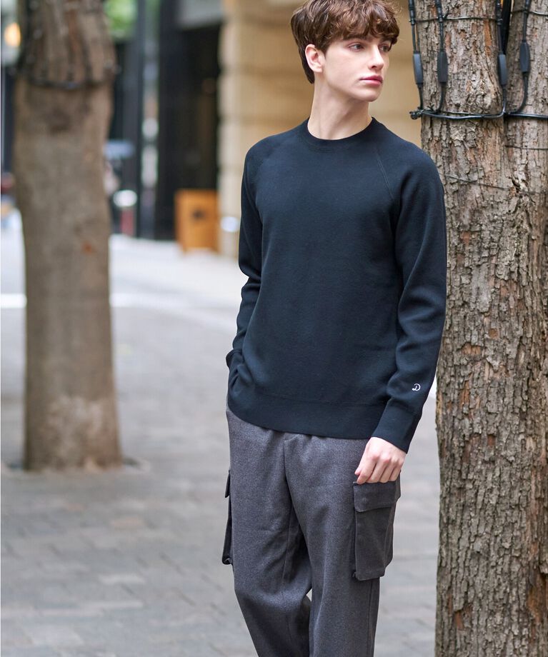 DRESSTERIOR「【Safari12月号掲載】コットンカシミヤ スムースニット」|ニット・セーター|