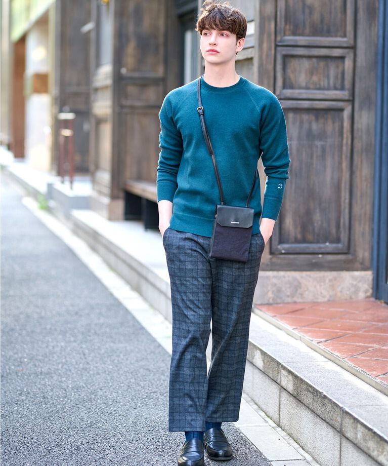 DRESSTERIOR「【Safari12月号掲載】コットンカシミヤ スムースニット」|ニット・セーター|
