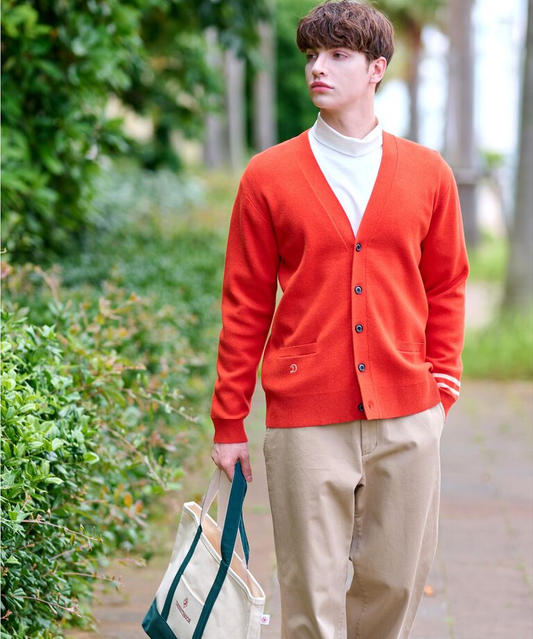 DRESSTERIOR「【Safari12月号掲載】コットンカシミヤ スムースカーディガン」|カーディガン|