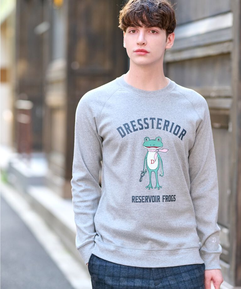DRESSTERIOR「フロッグラグランフライスロングTシャツ」|Tシャツ・カットソー|