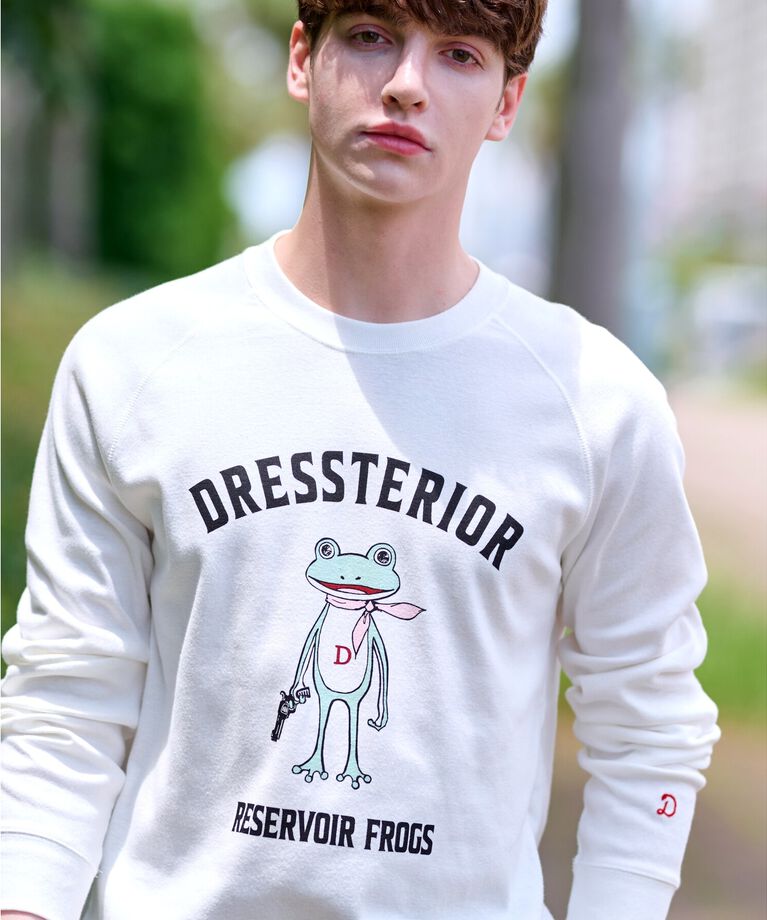 DRESSTERIOR「フロッグラグランフライスロングTシャツ」|Tシャツ・カットソー|