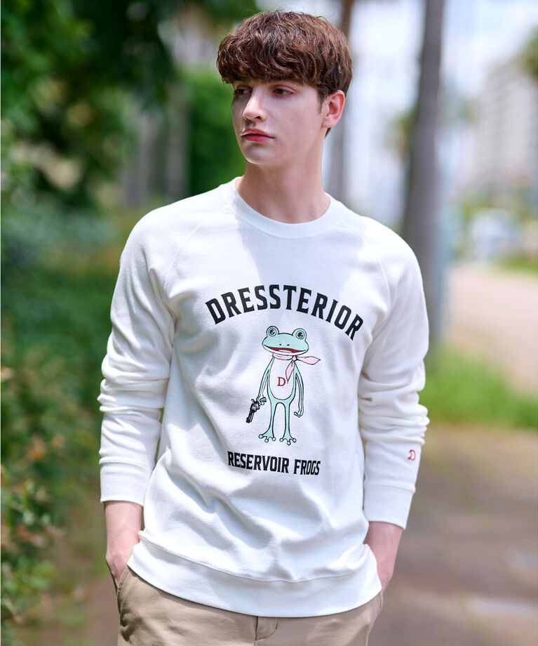 DRESSTERIOR「フロッグラグランフライスロングTシャツ」|Tシャツ・カットソー|