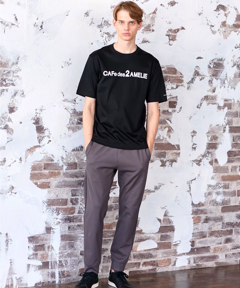 DRESSTERIOR「【接触冷感／抗菌防臭／消臭】ICE CLEAR COTTON ロゴTシャツ」|Tシャツ・カットソー|